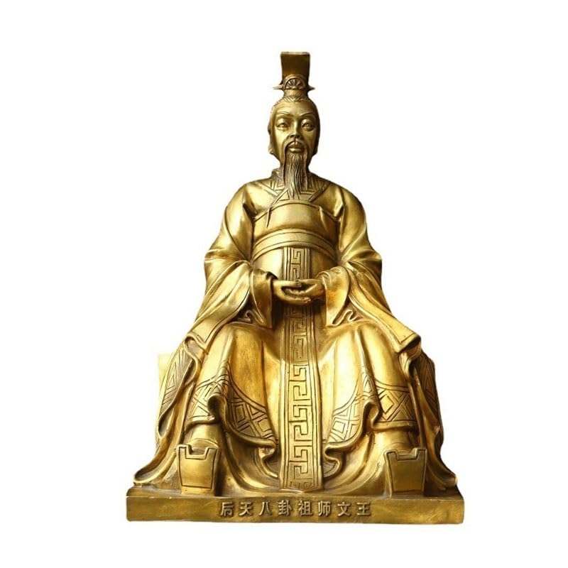 Sculpture Bouddha laiton fait main, cadeau Feng Shui idéal