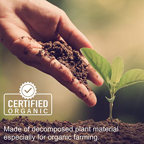 Old Potters Organic Compost - Plant Based Potting Soil - Home, Garden Fertilizer - Complete Food - Boosts Plant Growth - Use for Indoor and Outdoor Farming ~25 lbs (24 Quarts)