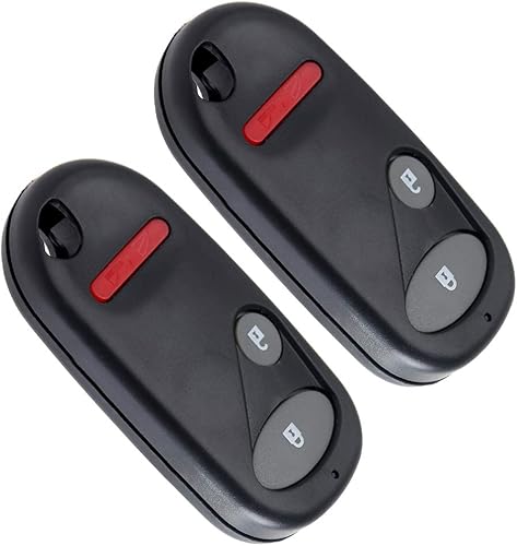 Miniatura 9 de OCPTY 2 llaves de control remoto de entrada con llave abatible para 02 03 04 05 06 07 08 09 10 para Honda para Civic para CR-V para Element