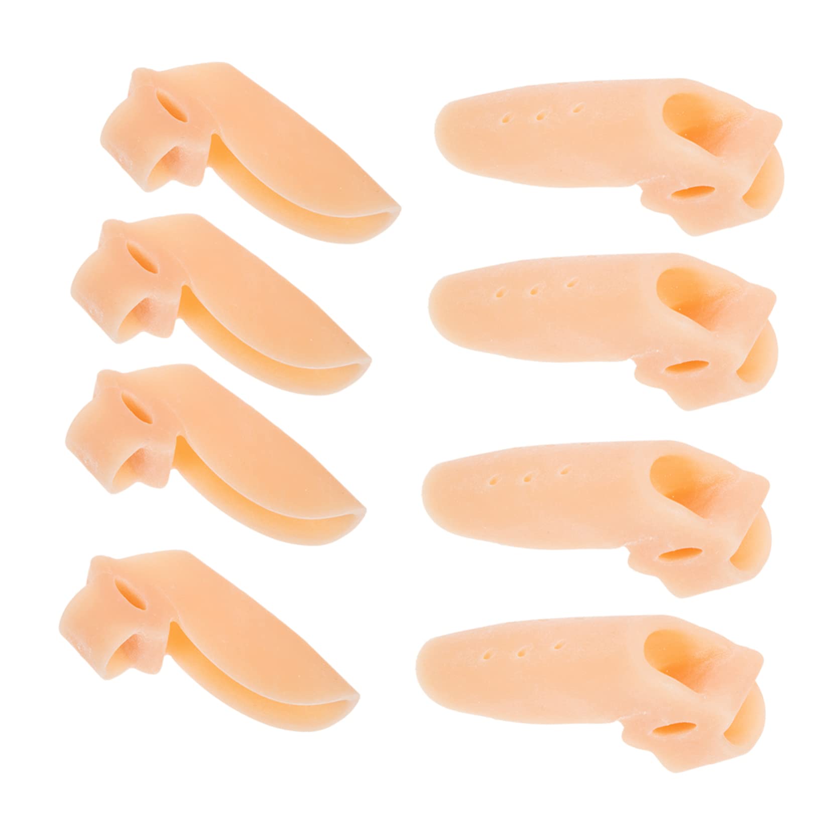 Didiseaon Toe Separators for Women 4 Pairs Silicone Toe Spacers Prevent Corns Blisters Comfortable Reusable