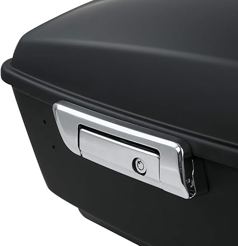 Miniatura 4 de TCT-MOTORPARTS Maletero King Tour Pack negro mate de 13.7 pulgadas para Harley Touring Electra Road Glide Road King Electra Glide Ultra Classic