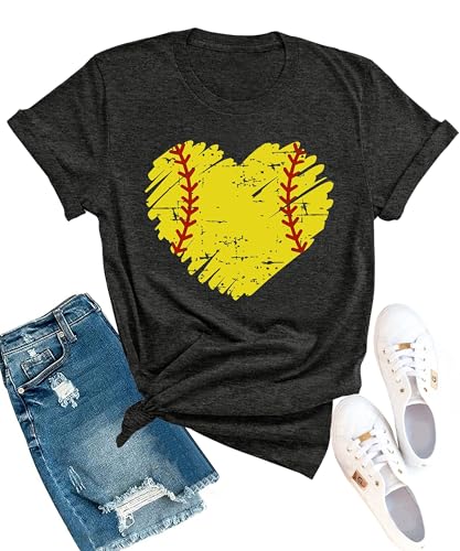 Image of Mama Shirts for Womens Sport Mom Tshirt Ball Mom Gift Tops