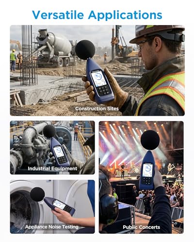 Image of CRY2832-2 Lite Data Logging Sound Level Meter, 24-143dB, Leq /Lpeak | Data Export, Long-Term Monitoring, Desktop Analysis, A /C /Z Weighting, F /S /I Weighting, USB /RS232 Connectivity
