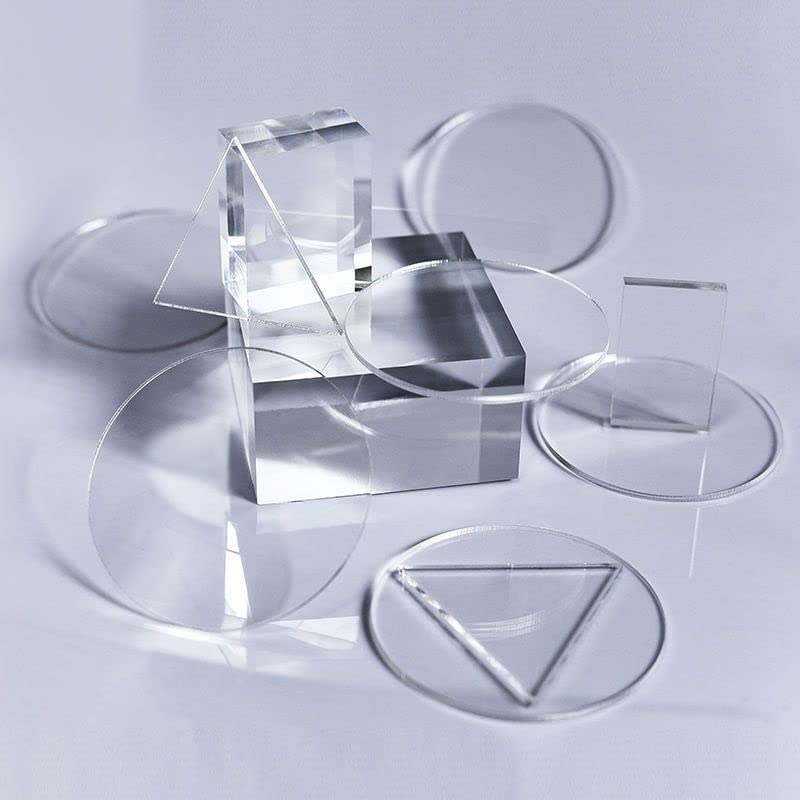 Runde Acrylplatte Transparent – 30x30x0,3 Cm – Zuschneidbare Scheibe Für DIY, Bilderrahmen & Basteln