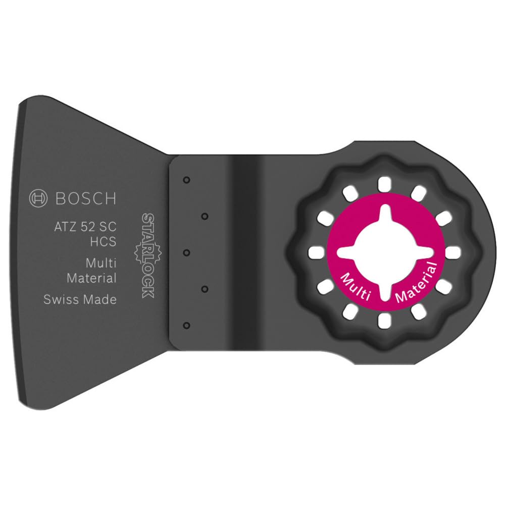 Bosch Professional Accessories 2329996 1 x Kazıyıcı Atz 52 Sc (Sertleştirilmiş Artıklar için, Genişlik 52 mm, Sert, Aksesuar, Çok Amaçlı Alet)