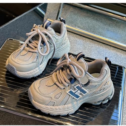 Boys Girls Breathable Mesh Casual Sneakers Outdoor Athletic Running Tennis Shoes4