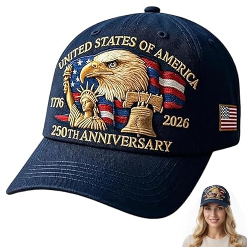 250 Anniversary USA Hat, United States 250th...