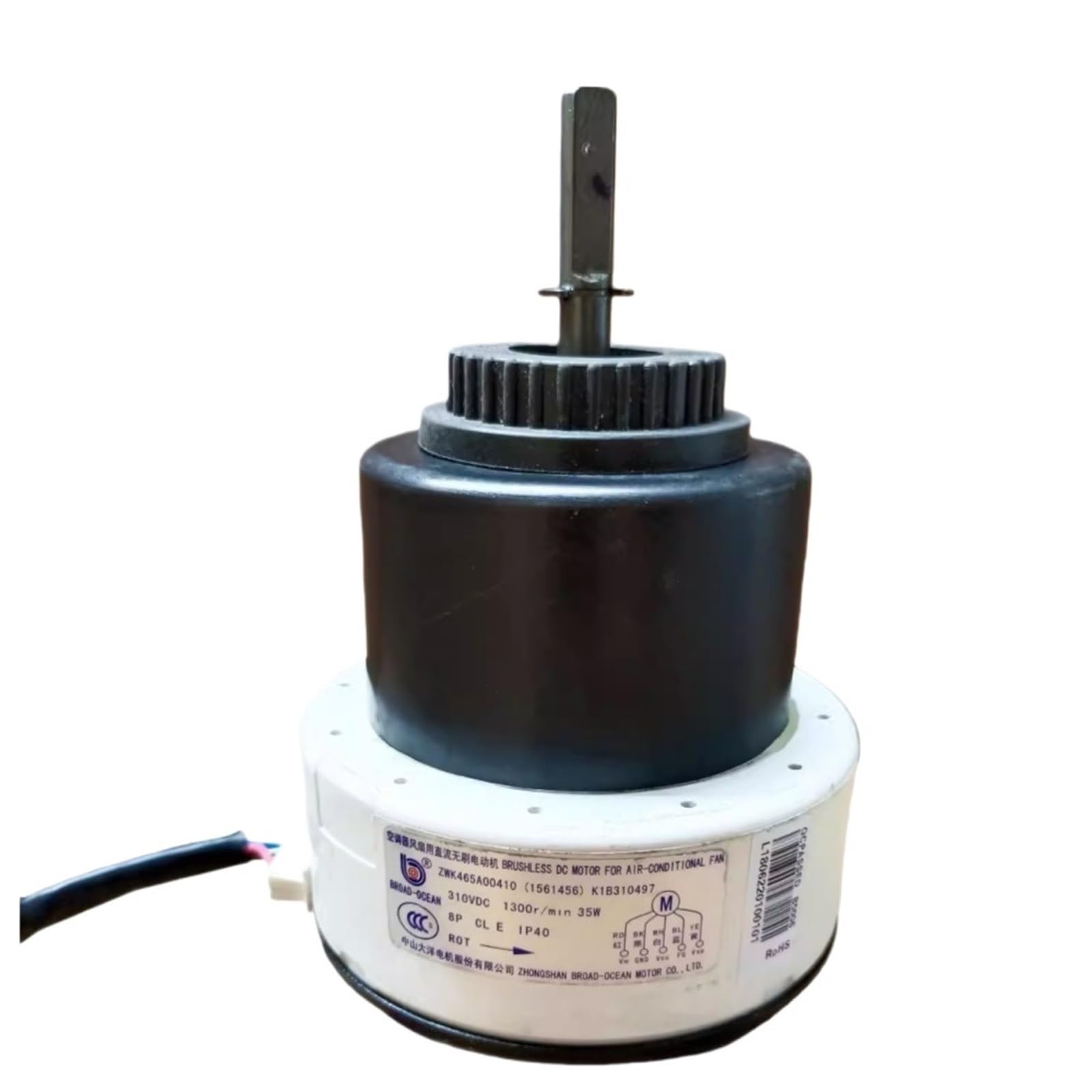 BONZMXDKHQ 1pcs ZWK465A00410 1561456 K1B31049 Indoor Unit DC Fan Motor Air Conditioner Conditioning Spare Parts