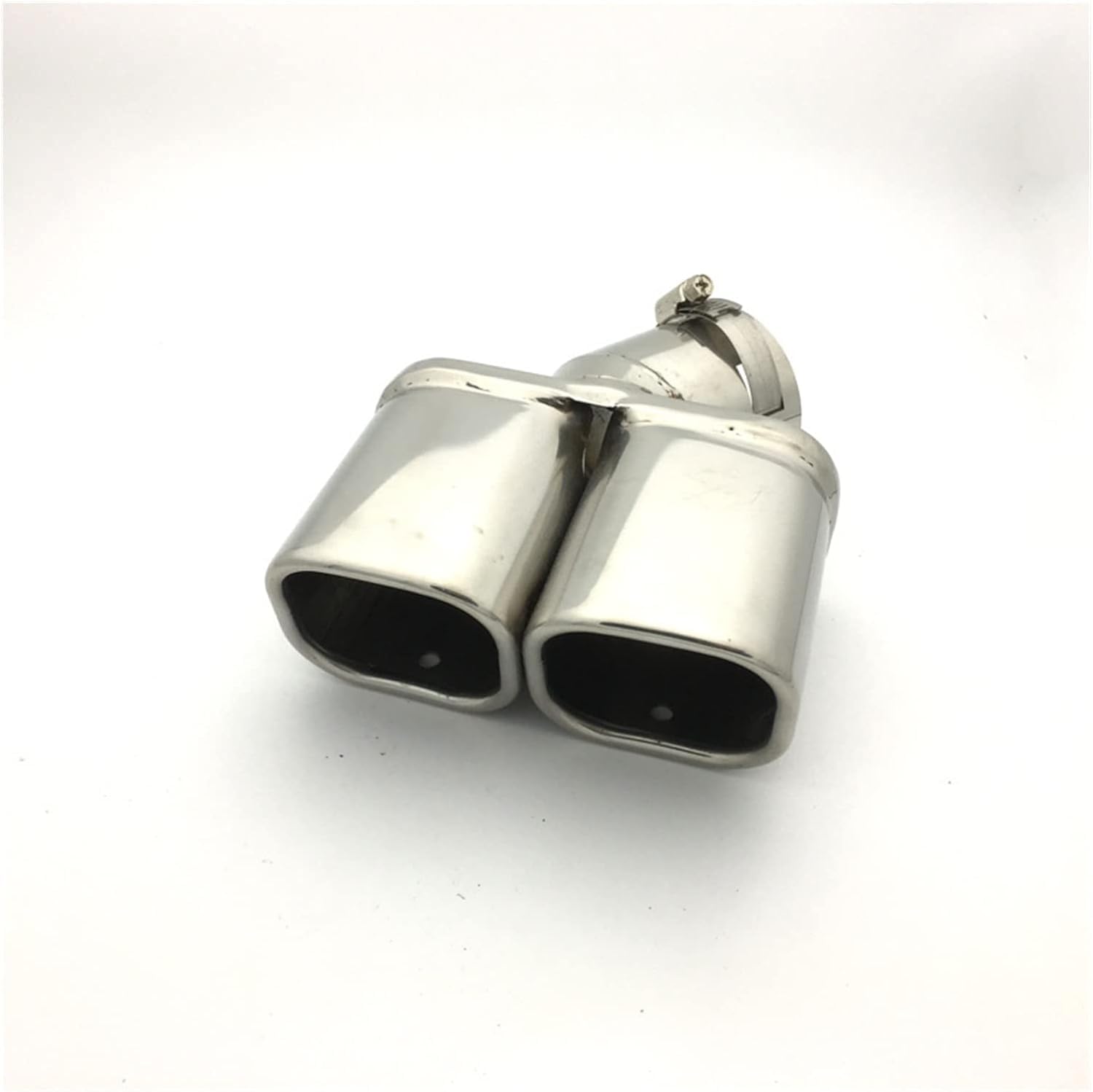 Terminale di Scarico del Tubo di Scarico per Nissan Qashqai J10 2009-2015,Gola di Scarico Silenziatore Tubo di Scarico Gola di Coda Decorazione per Auto