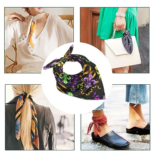 Silk Like Head Scarf for Women - Satin Large Hair Scarves Square Silk Hair Wrap for Sleeping3