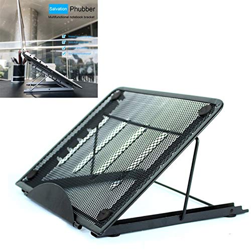 Soporte plegable para laptop con rejilla y antideslizante miniatura 1
