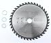 Produktbild 190 x 30mm HM NE Metall Kreissägeblatt 60Z 3 Reduzierringe Alu Kunststoff Eisen