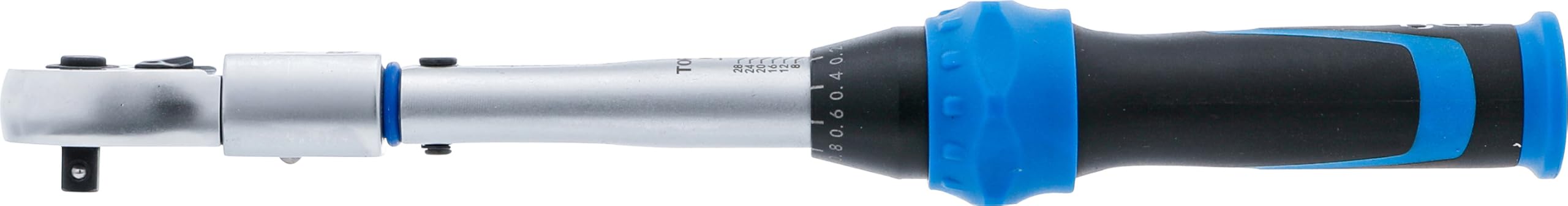 BGS 7192 | Jeu de clés dynamométriques | pour outils enfichables de 9 x 12 mm | 6-30 Nm | 10 pièces