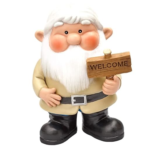 Cute Garden Gnome With Interchangeable Seasons Outfits - 4 Clothing Sets #TOP13