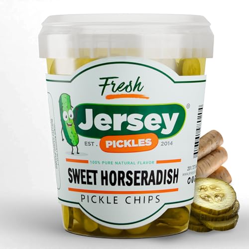Jersey Pickles - Sweet Horseradish Chips (Quart)