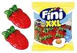 Bonbons gélifiés géants à la fraise des bois, paquet de 1 kg (4 unités)