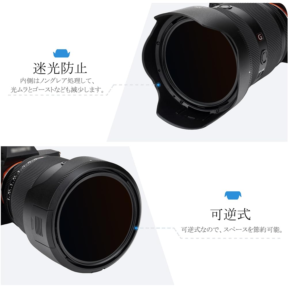 Amazon | 【ALC-SH182 互換 レンズフード】JJC ソニー ALC-SH182 互換