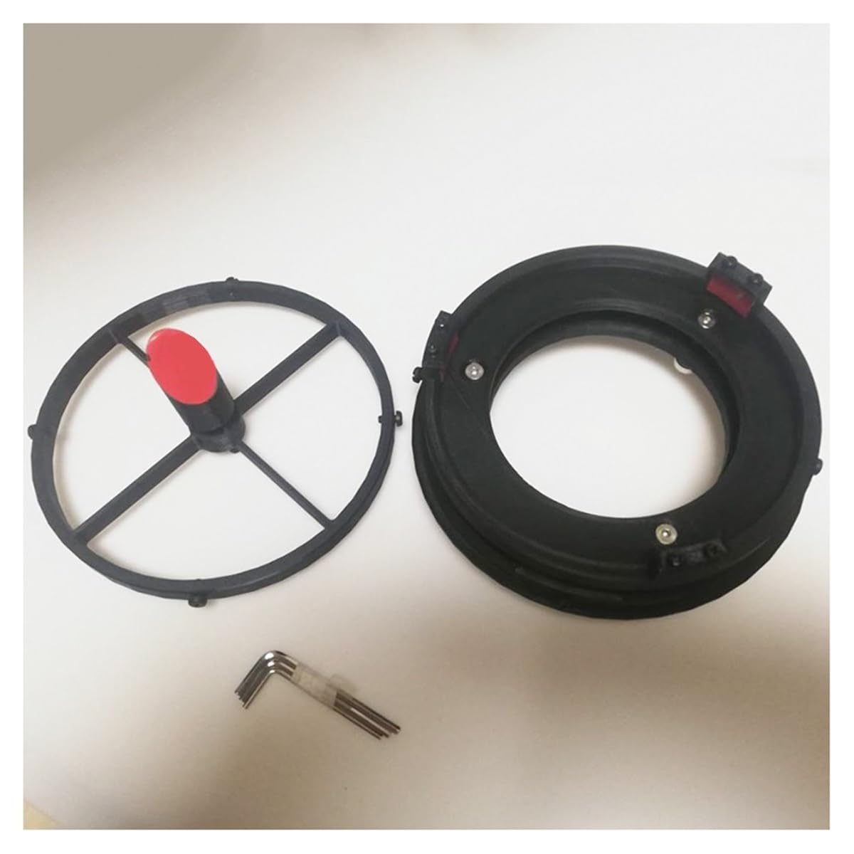 Juego de Accesorios para telescopio Espejo Principal Soporte del Espejo secundario Base del Espejo secundario Lente Principal de 150 mm Lente Secundaria de 35 mm Cámara telescopio (Color : Beige)
