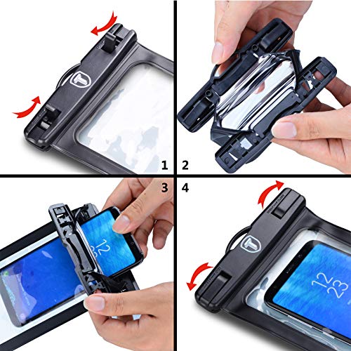 Njjex 11-050003 Waterproof Phone Pouch Floating Case Cell Phone Dry Bag For Samsung Galaxy S24 Ultra S23 S22 S21+ S20 S10 S9 Note 20 A13 A03S A02S A12 A32 A14 A15 A23 A71 Iphone 15 Pro Max 14 13 12 11 Xr X 8+ 7 thumb #6