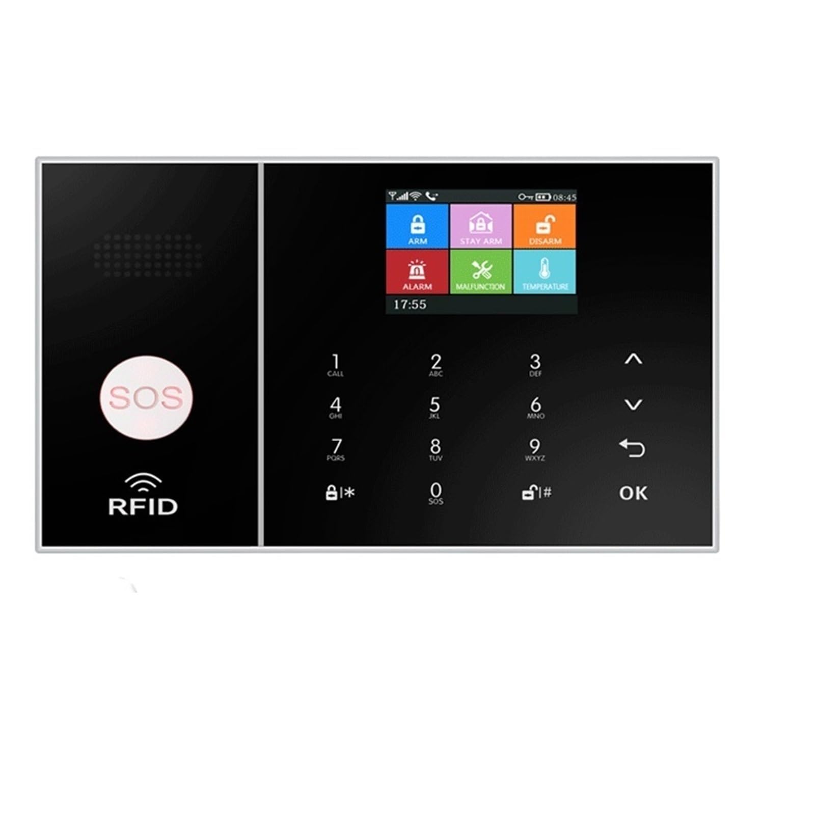 De Alarma Seguridad For El Hogar GSM Smart App Control Kit Antirrobo Con Sensor Puerta Para casa y garaje