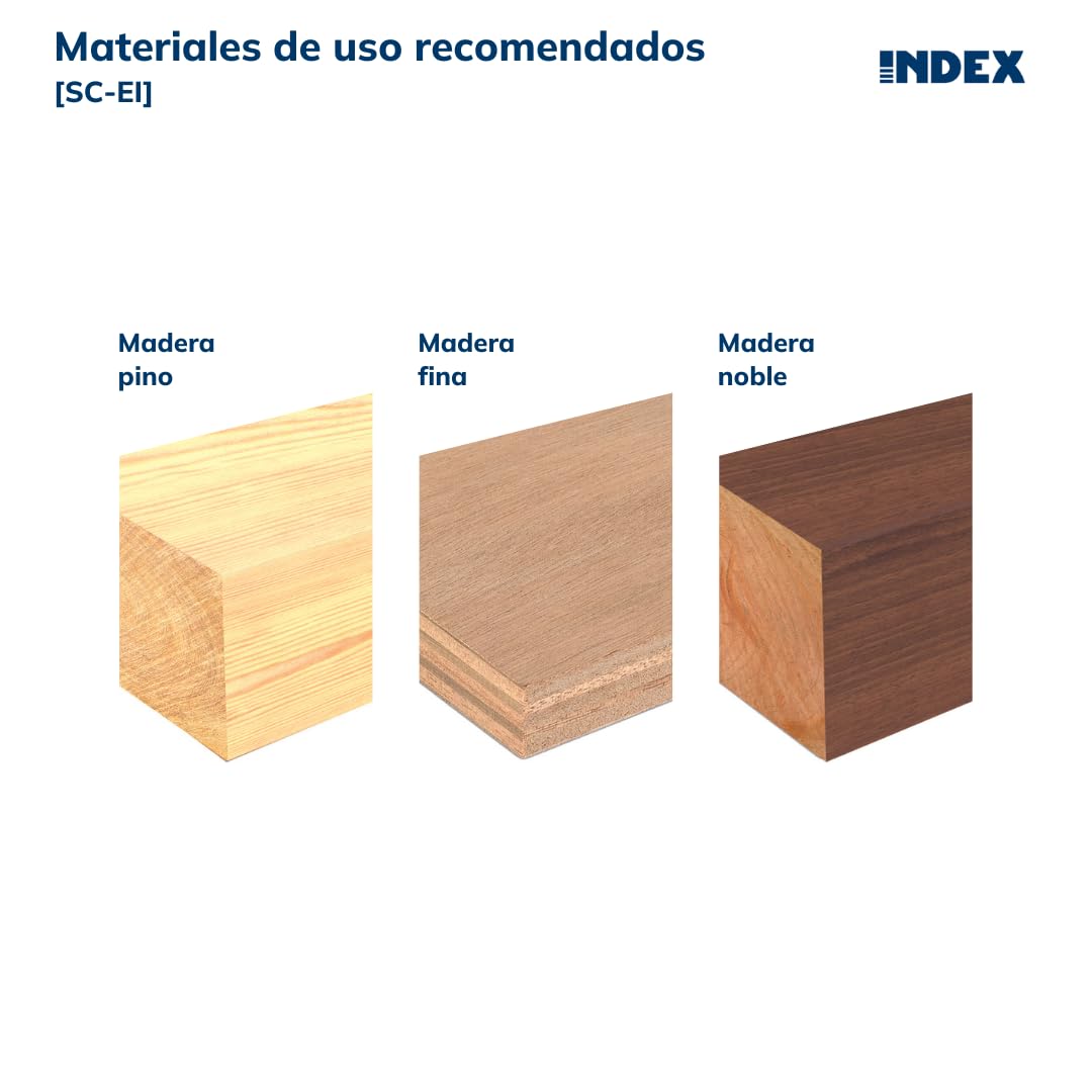 Index SCEI050504 - Escuadra de ensamblaje perforada orificios iguales galvanizada en caliente 50 x 40 x 50