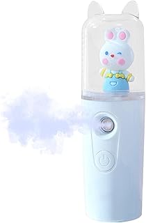 névoa, mini pulverizador iônico portátil névoa iônica, ferramenta cuidados pós-cílios – vaporizador facial recarregável para salão pestanas, maquiagem e tratamentos cuidados com a pele Homraa