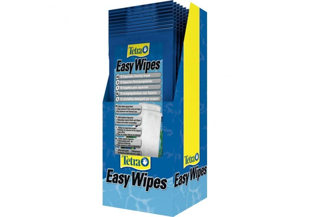 Tetra – 164727 – Toallitas para lunas intérieures de acuario – easywipes