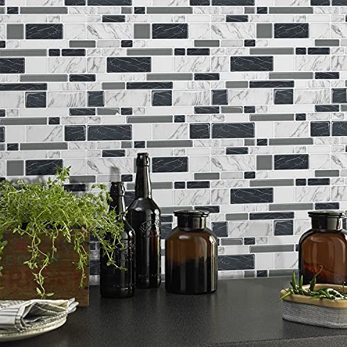 Stickgoo Backsplash Peel And Stick Tile, 2021 Upgraded Version With Stronger Adhesive, Stick On Backsplash For Kitchen Bathroom Laundry(10 Sheets) #TOP3