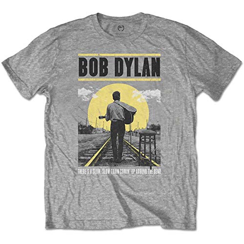 T-shirt Bob Dylan Slow Train vêtement confortable de mi-saison taille M