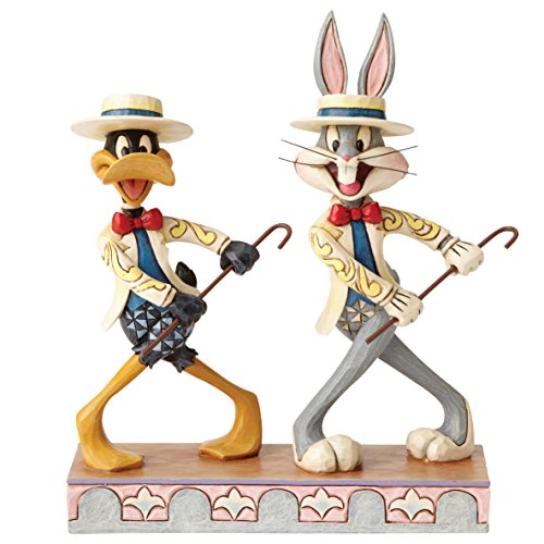 Looney Tunes by Jim Shore "On With The Show - Bugs Bunny And Daffy" Figurine