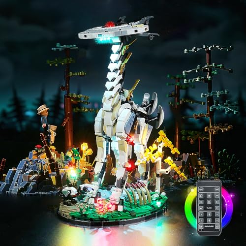 BRICKSHINING LED Lighting Compatible with Lego Horizon Forbidden West: Tallneck 76989, Giving Light to Model, NOT Included