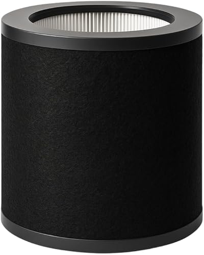 Nispira TT-AP008 AP008 Filtro de repuesto para purificador de aire TaoTronics & Gukify AP008 2 en 1 con carbón activado HEPA que elimina el olor a