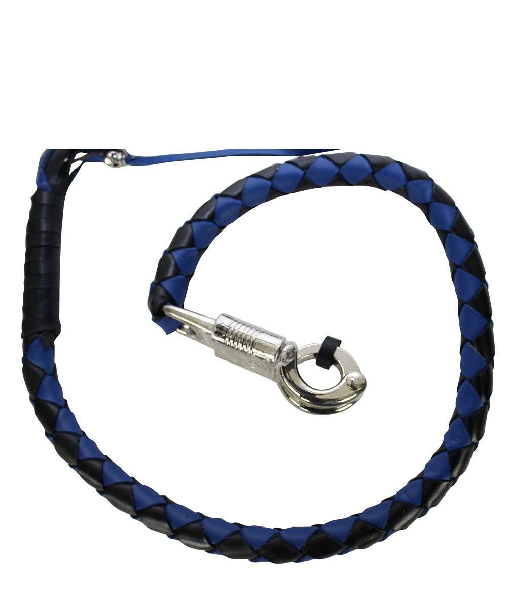 【新品】Get Back Whip ウィップ　36\"　銀黒 スカル 36