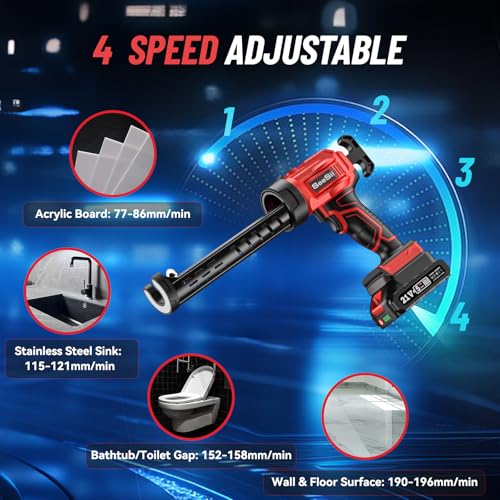 Seesii CG200 Cordless Caulking Gun thumb #4