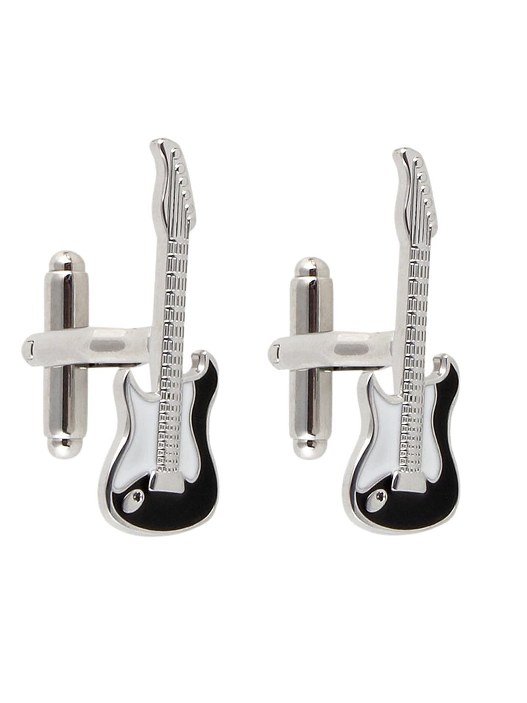 Peluche Silver Symbol of Music Cufflink and Brooch/Lapel Pin Set for Men-picture-11