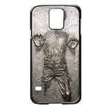 Han Solo Frozen Star Wars in Carbon for Samsung Galaxy S5 Black case