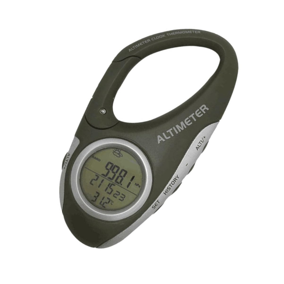 BESPORTBLE Portable Altitude Meter Barometer Thermometer Compact Design Ideal for Outdoor Activities