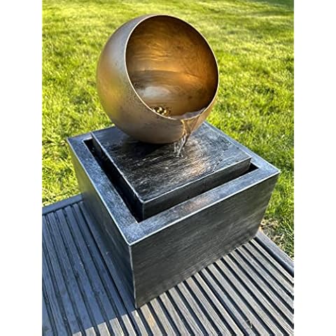 Golden Globe Solar Powered Water Feature Cover