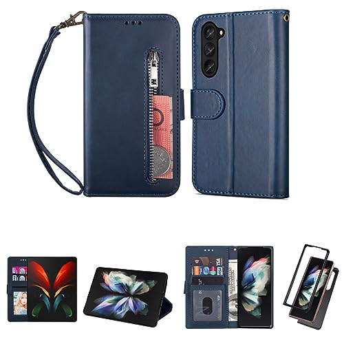 Coque Samsung Z Fold 5 antichoc avec blocage RFID et fermeture éclair
