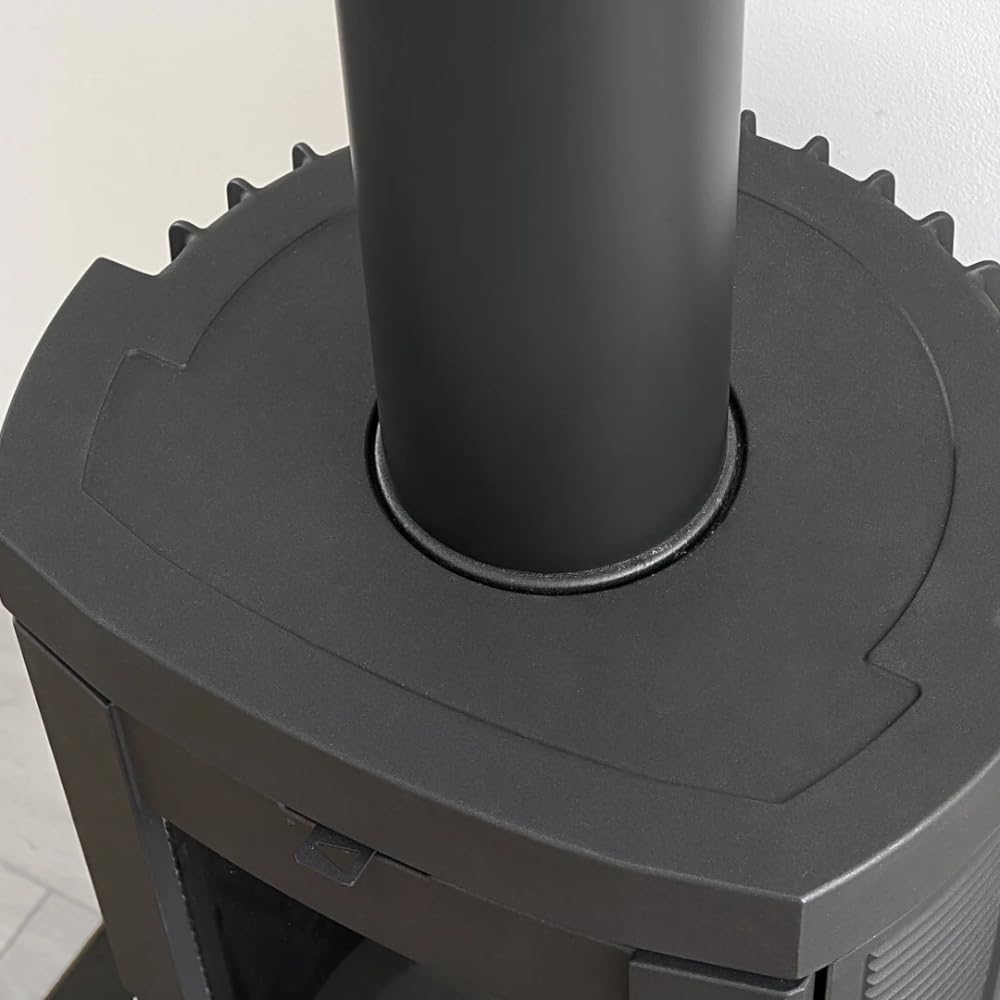 La Nordica CANDY LEAN Holzofen 6,6 kW Schwarz
