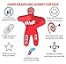 Hawk Sports HWK Kids Grappling Dummy & Baby Wrestling Dummy for Kids Lightweight Life-Size Training Model with Moveable Limbs for MMA, Jiu Jitsu, Judo, Karate, Boxing & Kickboxing - Red