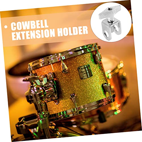 Abaodam 5pcs Adjustable Drum Clip Holder Cowbell Mounting Clamp miniatura 2