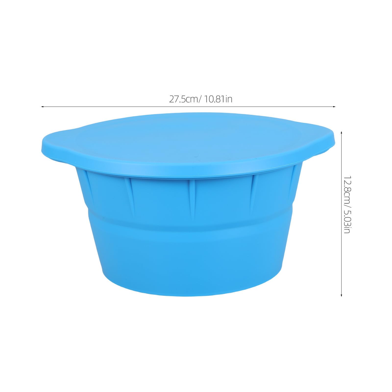 2 Piezas Molde de Silicona Reutilizable para Cubitos de Hielo Redondo Capacidad de 3.6l y Diseño Plegable Adecuado para Uso al Aire Libre y Viajes