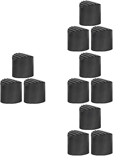 DOITOOL 12 pcs Ladder Anti-Skid Mat telescoping Ladder Extension Ladder Accessories Rubber Head Non-Slip