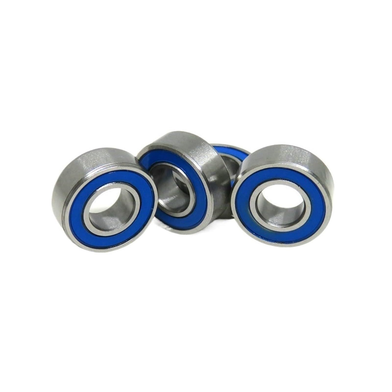 Bearings, 10pcs 5x11x4mm MR115 ABEC3 Miniature MR115-2 Ball Bearings Blue Sealed 2 L1150D(MR106-2RS 6x10x3mm)