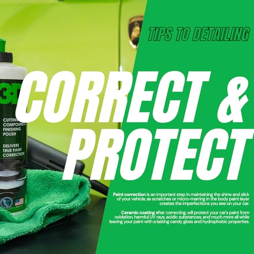 image for 3D One Car Scratch & Swirl Remover - Rubbing Compound & Finishing Poli