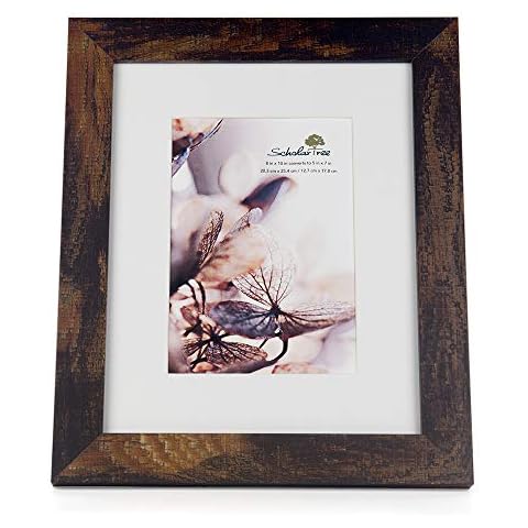 Scholar tree Wooden Photo Brown 8x10 Picture Frame or 11x14 Picture Frame Cover