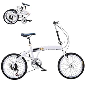 Vouwfiets, Heren Dames Vouwfiets + 20 in City Vouwbare Mini Compacte Fiets Urban Commuter Adult Cruiser Bike