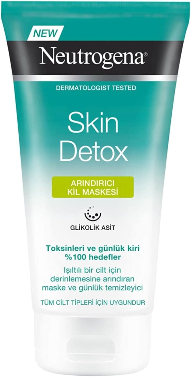 Neutrogena Skin Detox 2-In-1 Clay Wash Mask