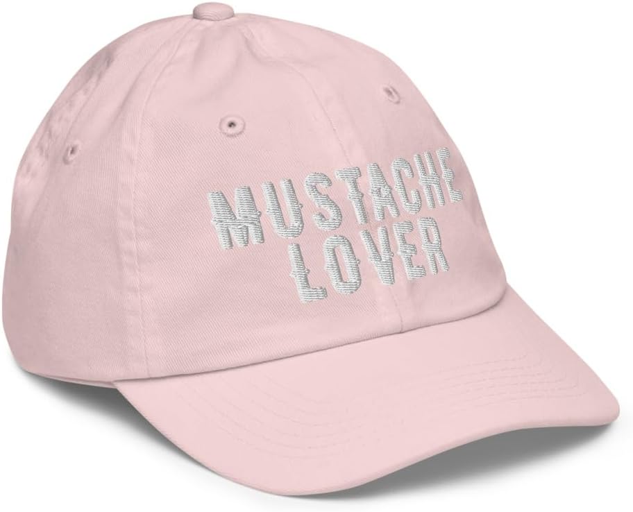 Hogue WS LLC Mustache Lover Hat (Embroidered Small Size Cap)